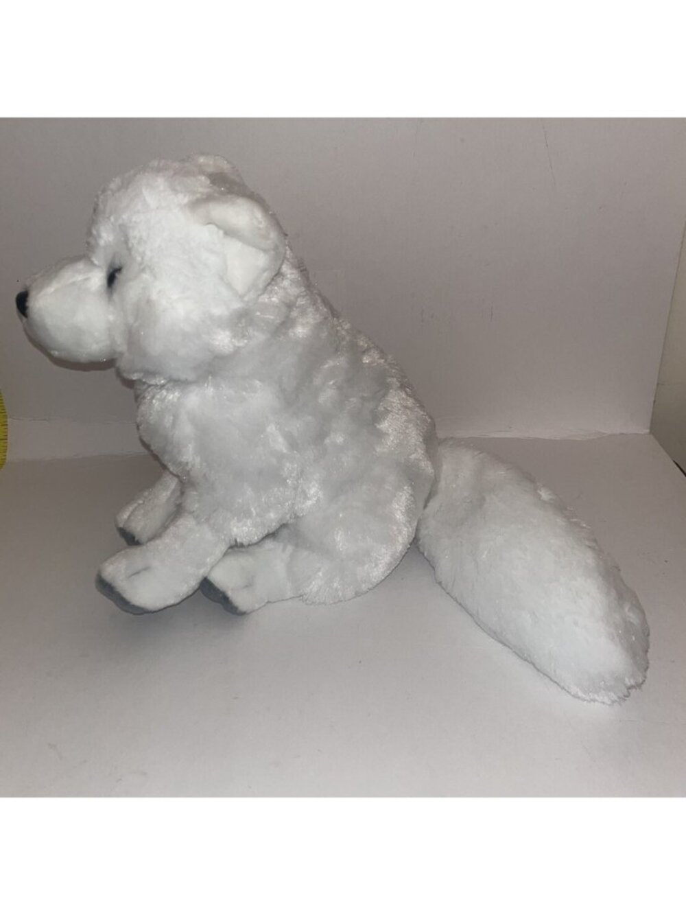 Wild Republic Arctic Fox Approx 12" Plush White Stuffed Animal Realistic Wolf - Picture 3 of 11